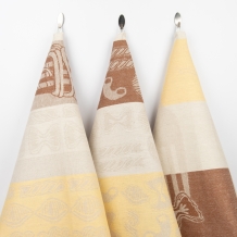 20с190-ШР/ с кор. 3-х шт 46*70 Комплект полотенец "Паста-3" рис 281