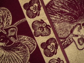 3с109.411ж1 Орхидея(кр.дерево2) Плед 208х150 см