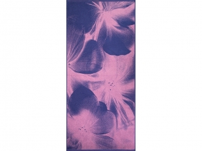 6с102.411ж1 Аромат весны(пурпурн3) Полотенце махровое 67х150см