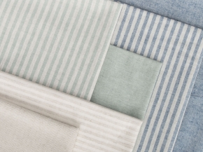 Ткань полульняная арт. ЛСП(0,5*0,5)_80/20_220/120 полоска натуральная (0,5*0,5), 220см