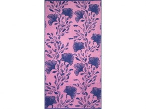 6с102.413ж1 Переливы(пурпурн3) Полотенце махровое 81х160см