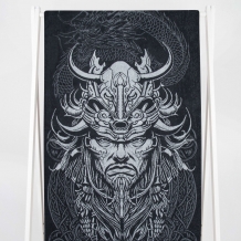 6с102.413ж1 Самурай(антрацит) Полотенце махровое 81х160см