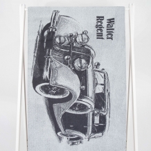 6с102.413ж1 Ретро-авто (графит) Полотенце махровое 81х160см