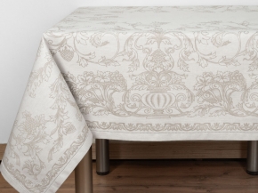 07с36 ЯК Скатерть 140*220 Французский мотив цв. серый