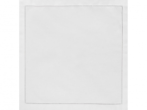 01с-44ЯК  Салфетка 45*45  "Атласная" цв. белый (по 6 шт, цена указана за 1 шт)