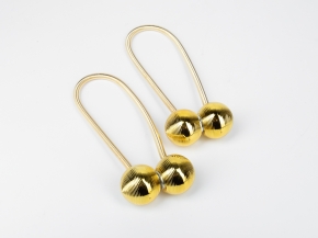 Магнит Ajur MI Y2-2 золотой (уп.2шт.)