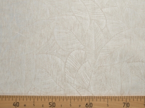 19С18-КВотв+ГОМ т.р. 2679 цвет 010101 натуральный льняной, 160см