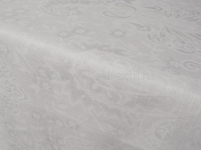Ткань скатертная арт 701012 п/лен отб жаккард каландр рис 1*781/1 Огуречная легенда, ширина 190см