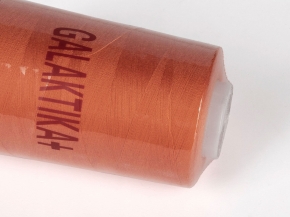 Нитки П/Э 40/2 (5000 ярдов) "GALAKTIKA" оранжевый яркий*148