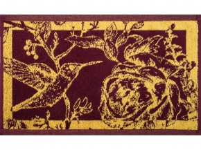 1с105.413ж1 Пробуждение(кр.дерево1) Полотенце махровое 50х30 см