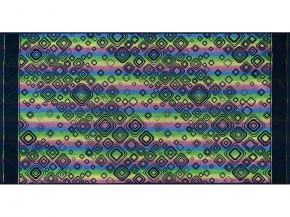 6с102.413ж1 Мишель (т.радужка) Полотенце махровое 81х160см