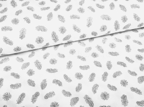 Тик набивной рис 2200 WHITE ( 217978), 220см