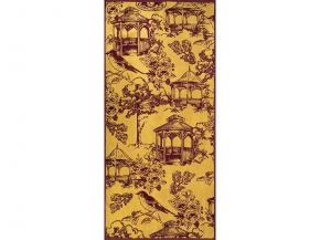 6с102.411ж1 Весеннее утро(кр.дерево1) Полотенце махровое 67х150см