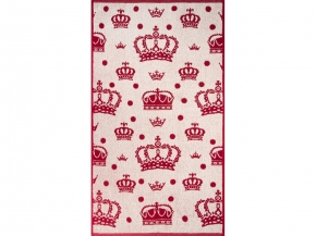 6с103.412ж1 Королевский принт(бордо) Полотенце махровое 50х90см