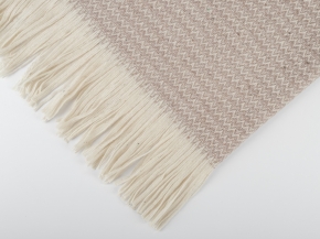 25СП200С-ДЯ Плед п/ш декоративный 140*220 "Волна" цв. какао (2-4)