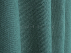 Ткань портьерная C135 LUX KASHMIR цвет V43 морская волна, 300см