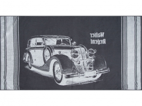 6с102.413ж1 Ретро-авто (графит) Полотенце махровое 81х160см