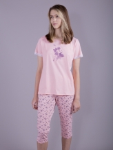 3С623Д40 143400 ПИЖАМА ЖЕН. 92-98-170,176 ПЕРСИК