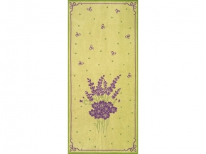 6с102.411ж1 Прованс-букет(3-сирень4) Полотенце махровое 67х150см