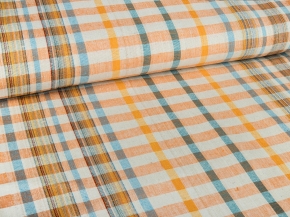 Холст п/лен полотенечный клетка арт.8-25 вид 5 ширина 50см, лен-50%, хлопок-50%