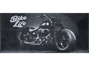 6с102.411ж1 Bike life (антрацит) Полотенце махровое 67х150см