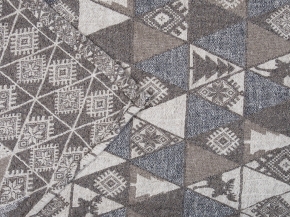 17с492-ШР/у/рул  50*115  полотенце "Елки-1" цв. 1 серый