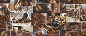 Вафельное полотно набивное арт. 149 рис. 30166/1 Аромат кофе, 150 см