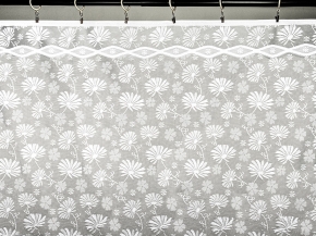 1.20м 36010780 Тюль-жаккард Lila 120 см (WHITE, W1592)