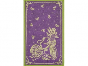 1с105.413ж1 Прованс-прогулка(3-сирень4) Полотенце махровое 50х30 см