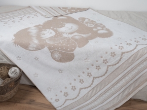 3с109.414ж2 Детка (лен3) Плед 104х160 см