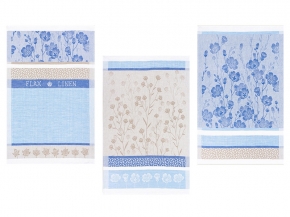 17с122-ШР/ с кор. Комплект полотенец 3-х шт 49*70 "Лён-3"