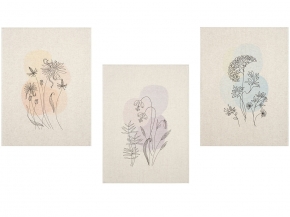 24С27-ШР/р.п./ф.кор. Комплект полотенец из 3 шт 46*60 "Графика-3" рис. 362