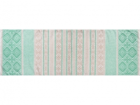 17С574-ШР/ст 49*150 Рушник "Торжество" цв. 13 рис. 146 зеленый