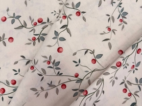 Перкаль ткань Вареный хлопок  набивной арт 239 рис 72234/1 Дикая ягода, 220 см