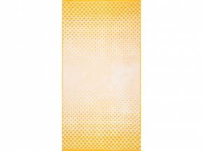 6с102.413ж1 Градиент сердца(т.желтый4) Полотенце махровое 81х160см