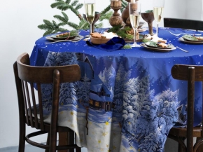 Рогожка набивная арт 904 рис 29040/1 Великий устюг, 150см