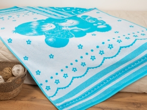 5с081.400.1 Детка (Бирюза10) Плед 103х160 см