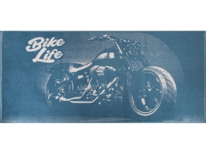 6с102.411ж1 Bike Life(морская пена1) Полотенце махровое 67х150см