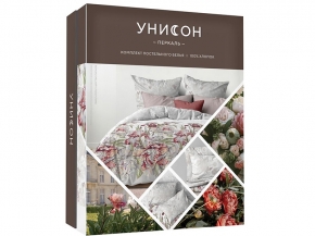 КПБ 1.5 поплин "Унисон" (70х70) рис. 15985-1/15897-1 Bonjour Paris