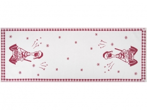 9с23.111ж1 Гусь-заводила(ДТЭ бордовый) Полотенце х/б 50х140см