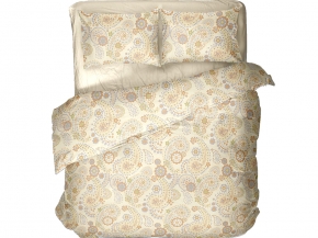 3912-БЧ (1535) Ткань хлопко-льняная для постельного белья наб. рис. 6104-02 Узор, 220см