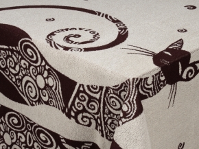 3с109.411ж1 Анжелина (шоколад) Плед 208х150 см