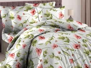 Бязь набивная Миледи рис. 10523/2 б/з Маки на фактуре, 150см