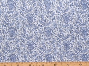 Ткань бельевая арт.17с-1ЯК п/лен набивной вареный лен 30%, хл.70%, пл.145,г рис. Персия, 150см