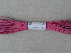 1С14-Г50 (рис.5507) ШНУР ОТДЕЛОЧНЫЙ (сутаж) ярко-розовый*164, d-2.5мм (рул.20м)