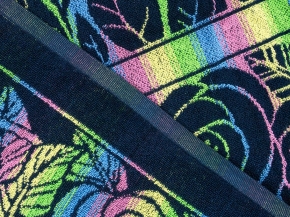 6с102.413ж1 Тропикана (т.радужка) Полотенце махровое 81х160см