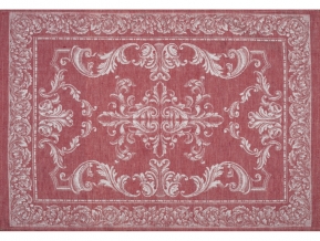 7с-128ЯК  50*70  Полотенце "Милана" цв. красный (многоцветный)