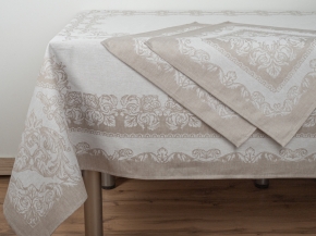 24С9-ШР/уп.кор. Комплект столовый 153*253 + 6 салф. 49*49 "Суаре" цв. 1 рис. 361