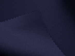 22С6-КВгл+АСО Ткань блэкаут цвет 193936 темно-синий, 155см