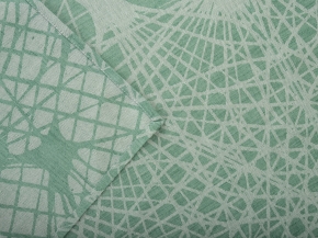 16С383-ШР 150*150 Скатерть "Кружево" цв.47 зеленый рис 151